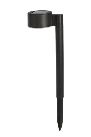 Promotion Lampe solaire 'Aesa' à planter noire